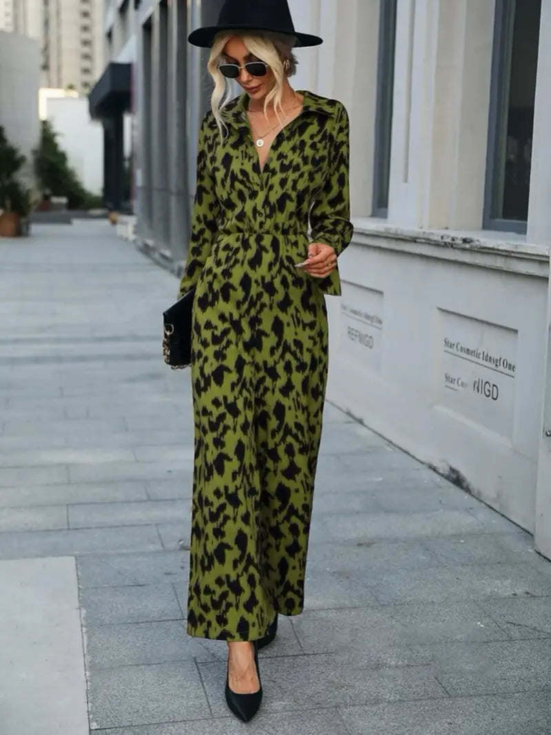 Rema – Elegant langærmet jumpsuit