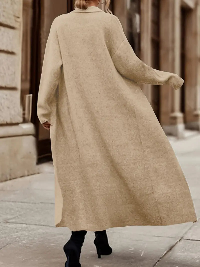 Iris - Lang strik cardigan
