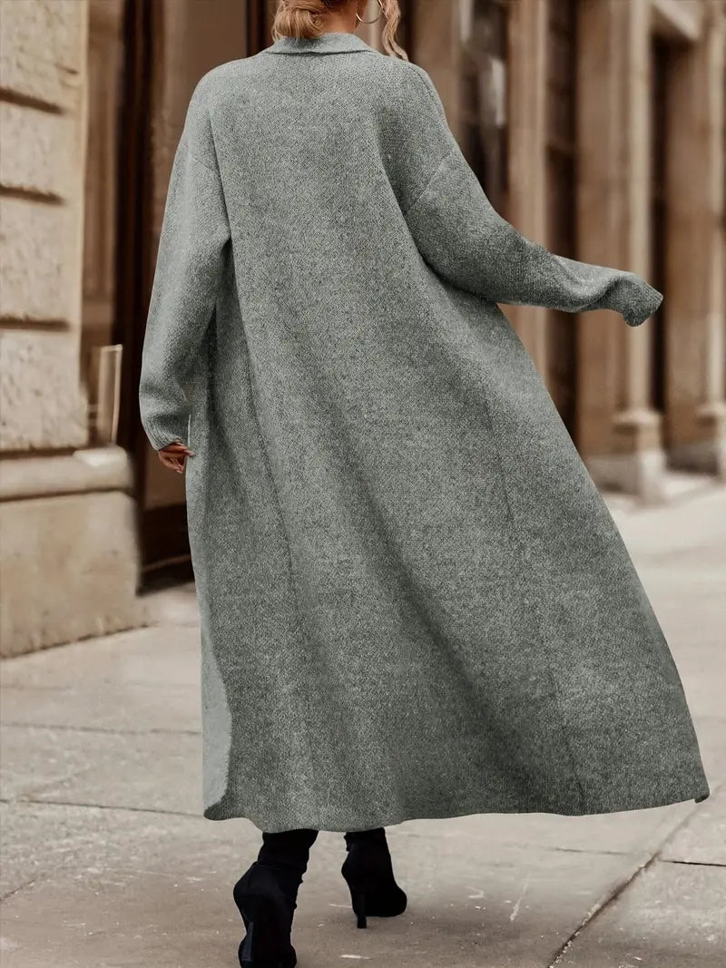 Iris - Lang strik cardigan