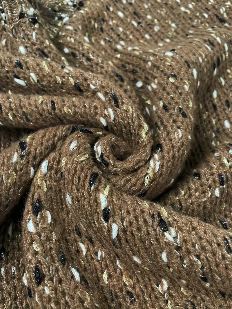 Bessie - Strikket sweater med rund hals