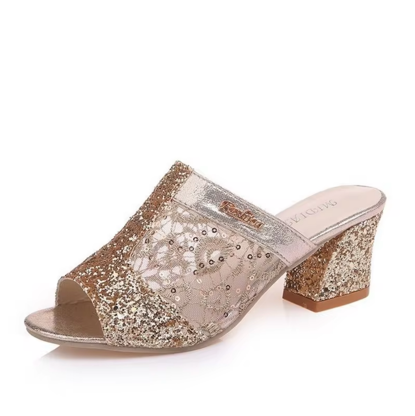 Cassandra – Elegante Sandaler med Rhinsten