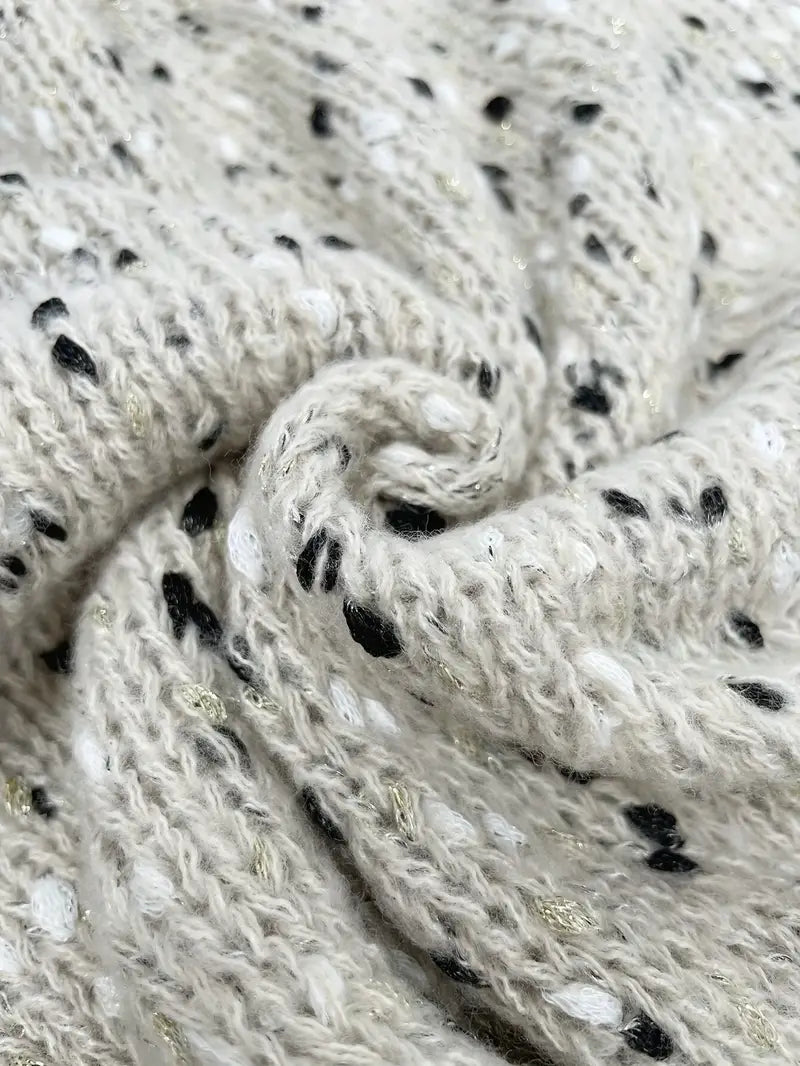 Bessie - Strikket sweater med rund hals
